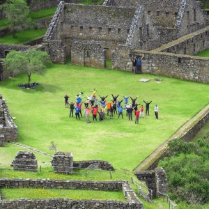 la ciudadela Choquequirao, “La Cuna de Oro”, en una de las caminatas más alucinantes en Perú.