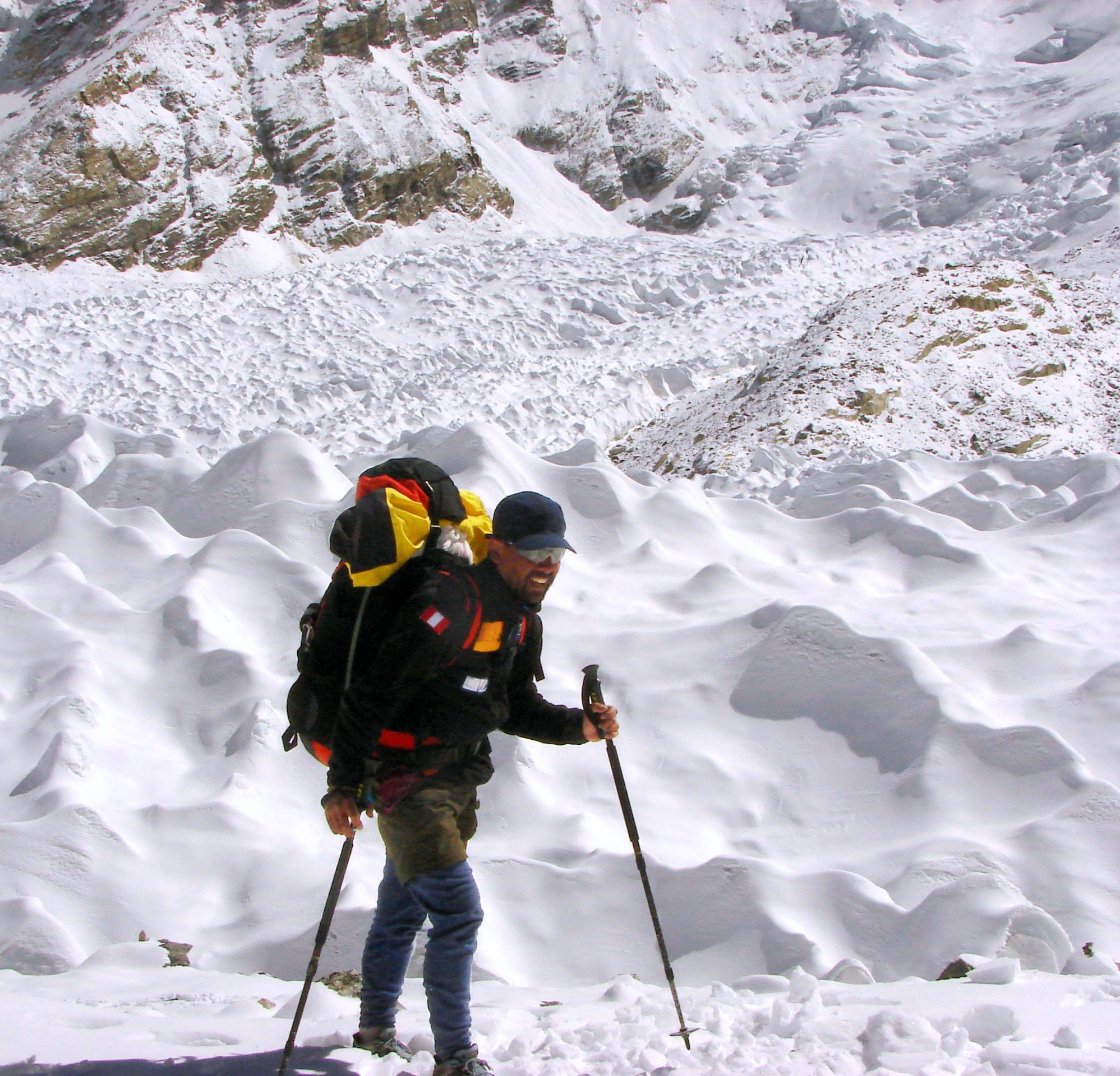 Glaciar Shishapangma a 6300 m